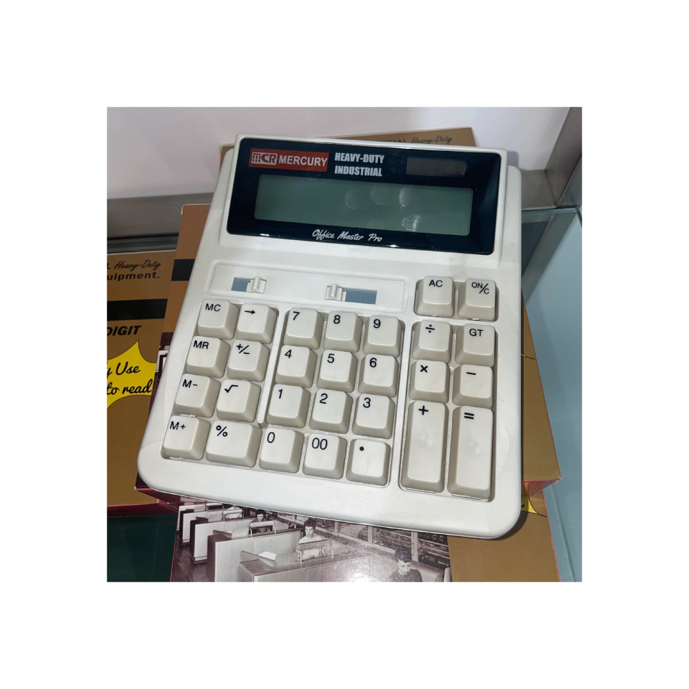 Mercury Vintage calculator